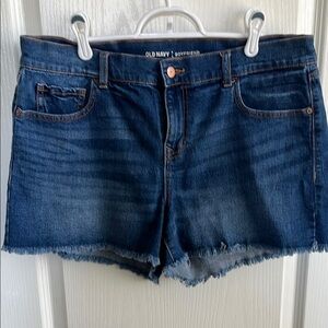 Old Navy Women's Blue Denim Shorts - Boyfriend